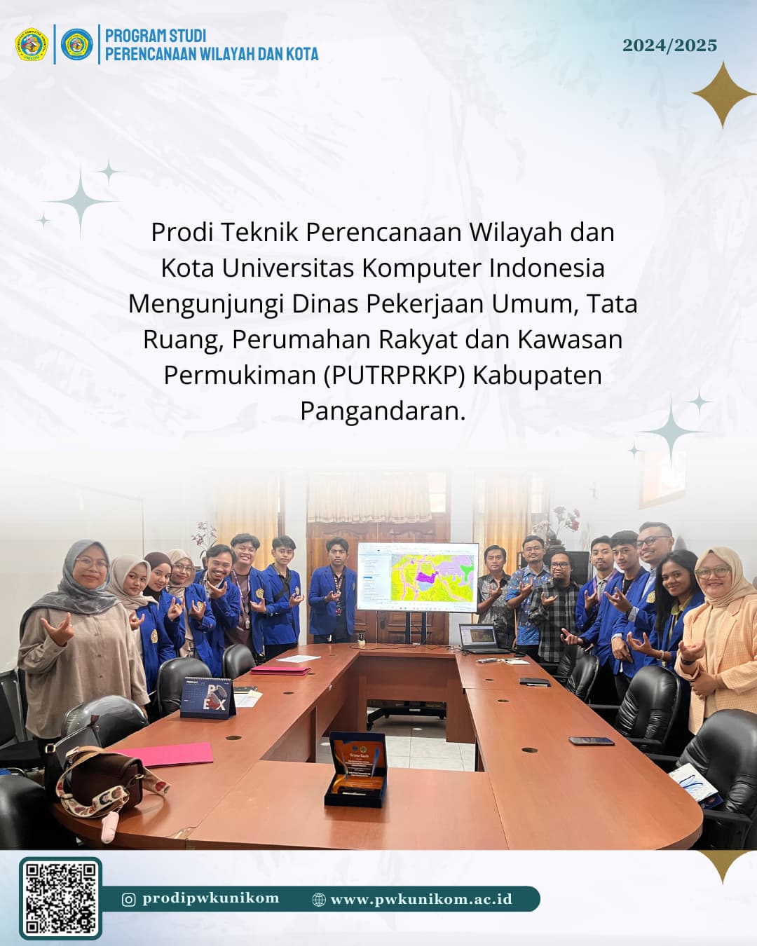 KUNJUNGAN KE DINAS PUTRPRKP KAB.PANGANDARAN