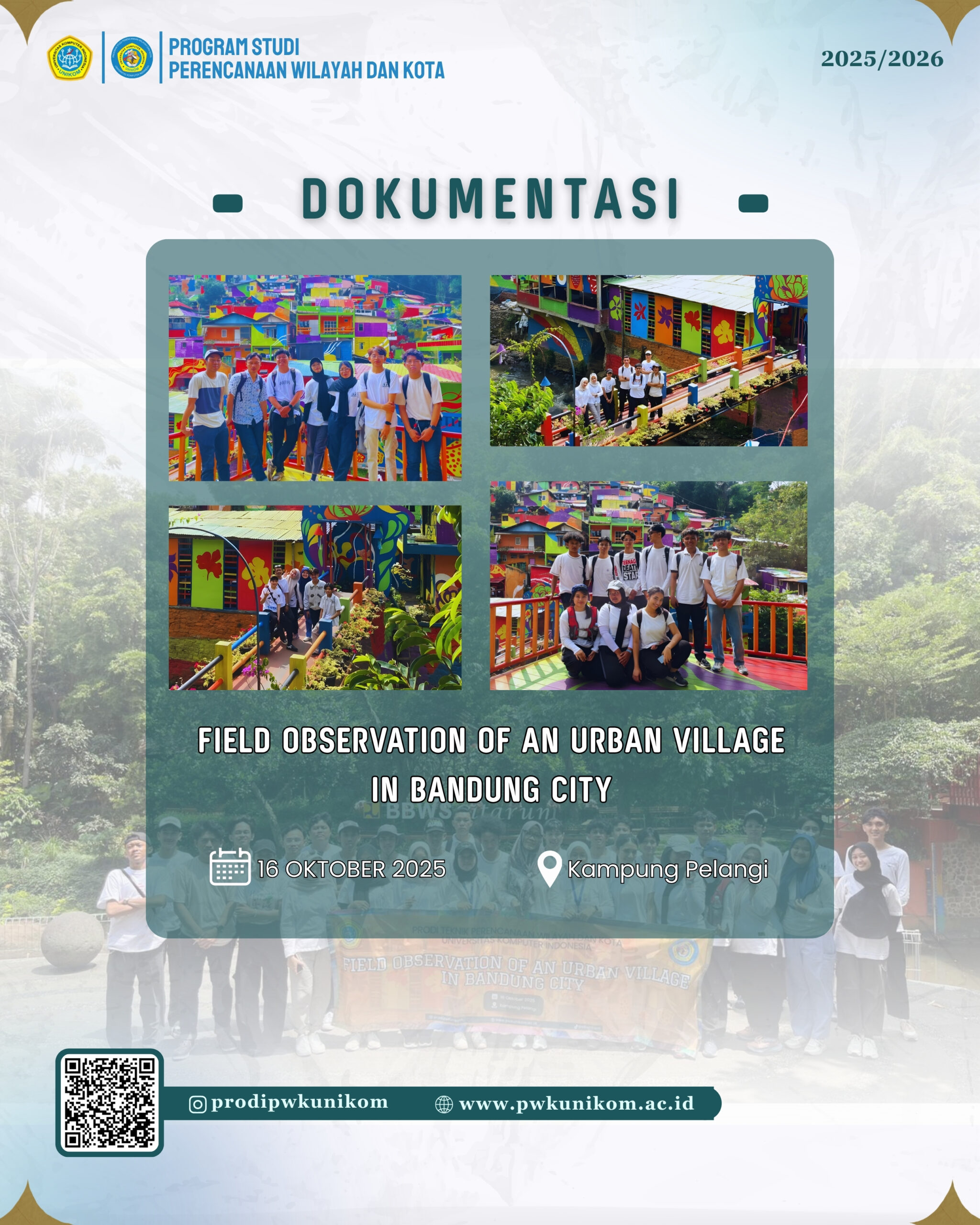 DIKUMENTASI KE KAMPUNG PELANGI